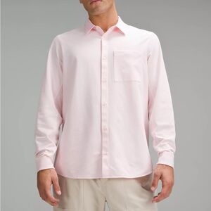 NWOT Lululemon Men Pink Longsleeve shirt